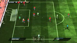 FIFA 11  UEFA Euro 2011  Spain vs Portugal  Quarter Finals 22 [upl. by Elletsirhc]