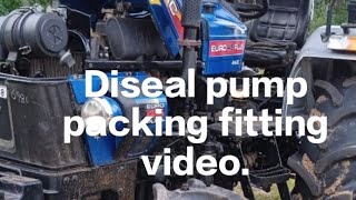 Diseal pump packing fitting video [upl. by Notnroht]