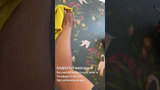 Milton amp King  Fixing The Appearance of Wallpaper Seams [upl. by Boy]