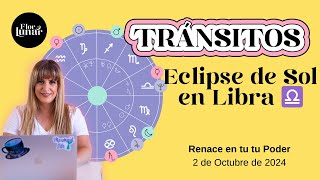 Eclipse de Sol en Libra ♎️  2 de Octubre 2024 [upl. by Eniwtna125]