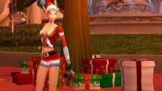 Christmas is coming early Hot transmog and xmas themed pet battle [upl. by Acisset232]