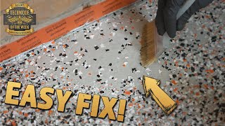 How to Patch an Epoxy Chip Floor [upl. by Reivaxe]