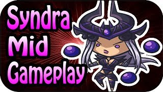 Erklärungs und Tutorial Game  Syndra Mid Lane Full Gameplay [upl. by Assertal]