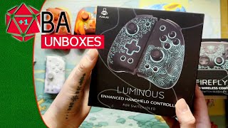 Unboxing Two BEAUTIFUL Nintendo Switch FUNLAB Controllers  Review [upl. by Ffoeg]