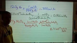 How to organize mole calculations [upl. by Fredia]