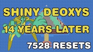 The LAST Legitimate Shiny Deoxys 14 Years Later 7528 Soft Resets Live [upl. by Barabbas]