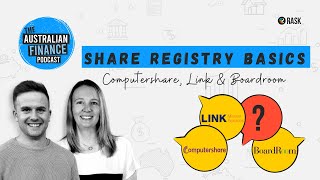 Share Registry Basics Computershare Link amp Boardroom [upl. by Zephaniah431]