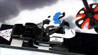 Vipec Evo  slope angle  Fritschi Swiss Bindings [upl. by Anilatsyrc]