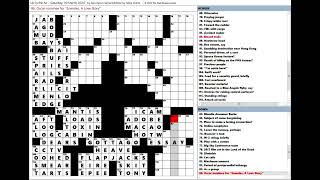 Wall Street Journal WSJ Crossword Puzzle 03302024 [upl. by Oznerol]