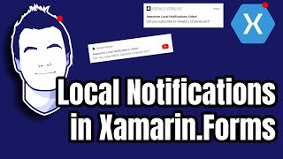 Local Push Notifications in XamarinForms [upl. by Alekram583]