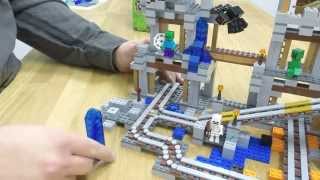 The Mine  LEGO Minecraft  Rebuild 21118 [upl. by Layap]