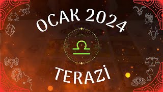 TERAZİ BURCU OCAK 2024 Aylık Burç Yorumları  Tarot Falı [upl. by Emerick]