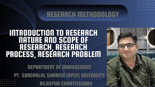 1 INTRODUCTION TO RESEARCH  Research Process Formulating Research Problems [upl. by Asikal]