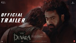 DEVARA Part1 Hindi Trailer  Jr NTR Janhavi Kapoor Saif Ali Khan  Anirudh Koratala Sivaupdate [upl. by Iharas]