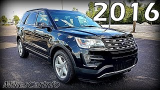 👉 2016 Ford Explorer XLT  Ultimate InDepth Look [upl. by Olnee]