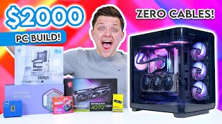 Best 2000 Gaming PC Build 2024 👀 ft RTX 4070Ti Super amp i714700K [upl. by Behlau]