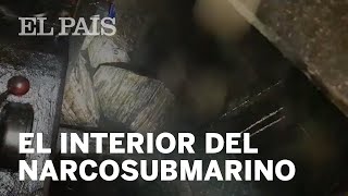 Así es por DENTRO el NARCOSUBMARINO interceptado en Galicia [upl. by Aiello]