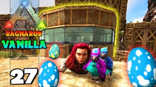 INCUBADORA REDONDA E NASCIMENTO DOS BEBÊS ARK RAGNAROK VANILLA 27 [upl. by Toy]