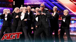 The Little Howie Mandel Dance Routine SLAYS on Americas Got Talent [upl. by Chancelor556]