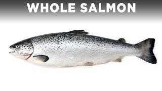 Cooking A Whole Salmon [upl. by Selmner]