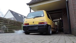 Fiat Cinquecento Abarth Bicolore 12 8v sound [upl. by Dania]