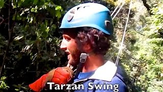 Tarzan Swing  Monteverde Costa Rica [upl. by Allard820]