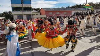 Carnavales Tinicachi 2019 Danza Chutas BANDA MURILLO DE LA PAZ [upl. by Thorny425]