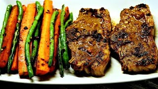 Pan Fried Lamb Chops  How to cook lamb chops [upl. by Larine]