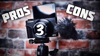 CANON G7X Mark III  HDR Video  Pros And Cons [upl. by Asnarepse768]