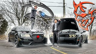 SWITCHING CARS WITH THE FASTEST DEMON HELLCAT CHALLENGER [upl. by Jet]