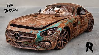 Abandoned Mercedes AMG GT  Unbelievable Restoration [upl. by Salohcin]