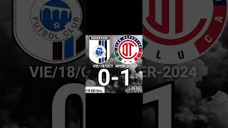 Querétaro vs Toluca J12 APERTURA 2024 Liga MX cláusula 22 [upl. by Ken]