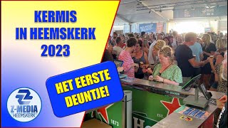 Kermis in Heemskerk 2023 Het eerste deuntje 4k [upl. by Kera556]