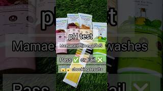 mama earth Baby Soap pH test mamaearth phtest babysoap [upl. by Nanis979]