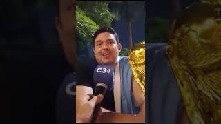 🇦🇷 BARRANQUILLERO HINCHA DE ARGENTINA 🇨🇴 barranquilla argentina colombia viralvideo [upl. by Reinhard]