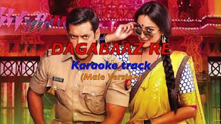 Hindi Karaoke Song  Dagabaaz Re Male Version  Dabangg 2 [upl. by Nocaed]