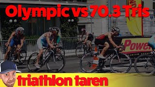 HalfIronman 703 vs Olympic Triathlons [upl. by Retsub]