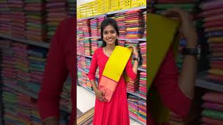 Kanchipuram Pattu  Low Price Pattu Saree  Vinuanu Saree Vlog [upl. by Aneras]