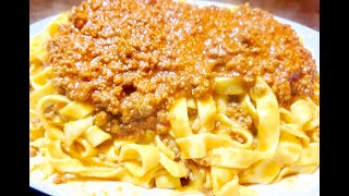 RAGU fatto in casa pasta al ragù ricetta ragù come fare il ragu con videoricetteinsieme [upl. by Nylatsyrk339]