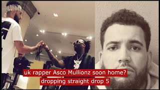 uk rapper Asco Mullionz soon home dropping straight drop 5 ukrap music [upl. by Trebeh798]