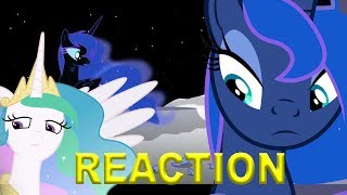 Celestia and Luna react to quotlet it go A nightmare moon Parodyquot [upl. by Hannahs183]