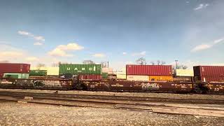 Amtrak train 43 the Pennsylvanian departs Harrisburg Pennsylvania amp crosses Rockville Bridge [upl. by Anitneuq]