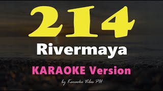 214  Rivermaya  HD Karaoke [upl. by Lidah]