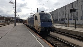 Abfahrt des AKERheingold vom Wiener Westbahnhof [upl. by Adarbil262]