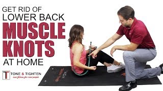 How to get rid of muscle knots and pain in your lower back FAST [upl. by Lemhar]