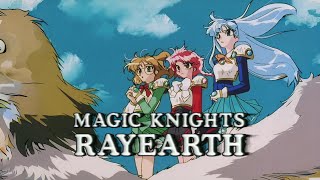 Magic Knight Rayearth  OpeningTitle CardEnding Ocean Dub 1995 [upl. by Bak]