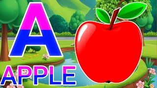 Phonics Song 2 with TWO Words in 3DA For Airplane  ABC Alphabet Songs with Sounds for Children [upl. by Nosidda]