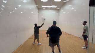 102123Racquetball Doubles League Tournament Game 2 [upl. by Chantalle]