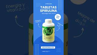 TABLETAS DE SPIRULINA DE DXN  Superalimento que transformará tu salud y energía [upl. by Enitsenre]