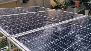 Automatic Solar Panel Cleaning [upl. by Gerstner]